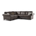 oakland sofa 5 Blaack leather