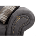 oakland sofa black leather